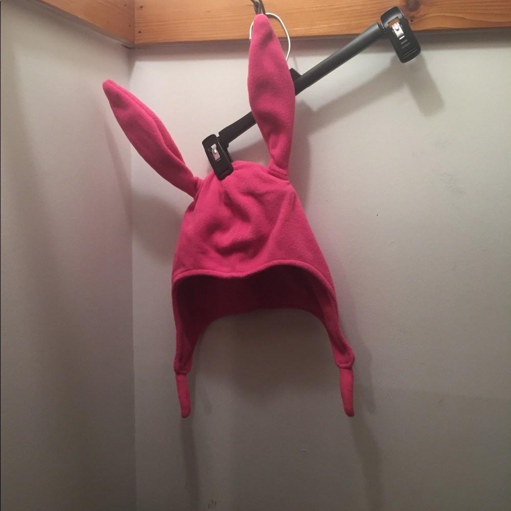 Pink Bunny Hat